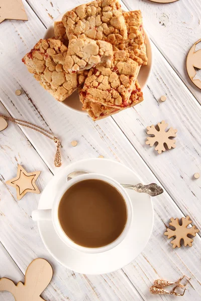 Coffee with cookies — Stock Photo, Image