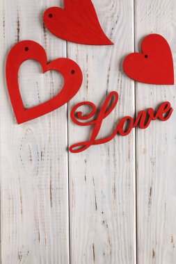 Aşk tatil için arka plan.