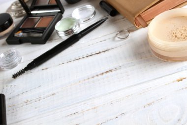 arka plan ile Dekoratif kozmetik