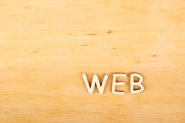Metin Web ile arka plan