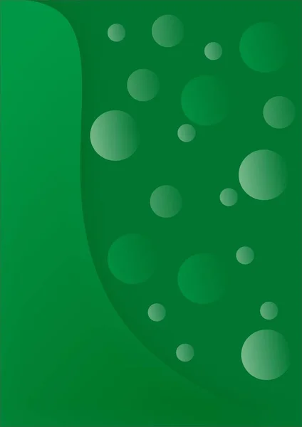 Eğimli Kabarcıklı Yeşil Arkaplan Duvar Kağıdı — Stok fotoğraf