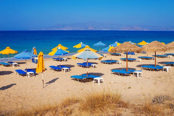 Playa Agia Anna Isla Naxos Grecia — Foto de Stock