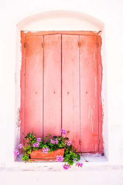 Architekturdetails Des Dorfes Aegiali Insel Amorgos Griechenland lizenzfreie Stockfotos