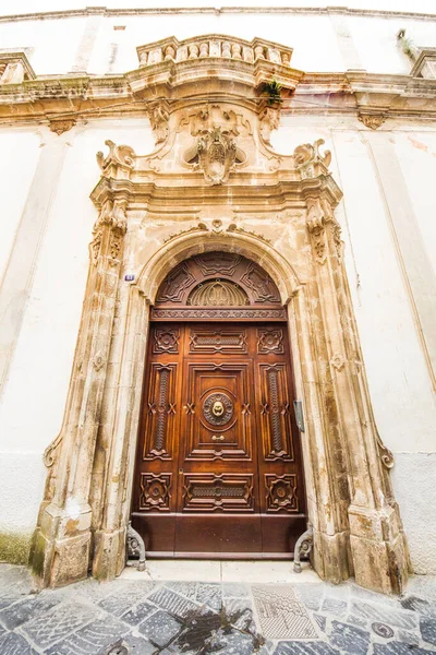 Architekturdetails Der Altstadt Von Martina Franca Apulien Italien — Stockfoto