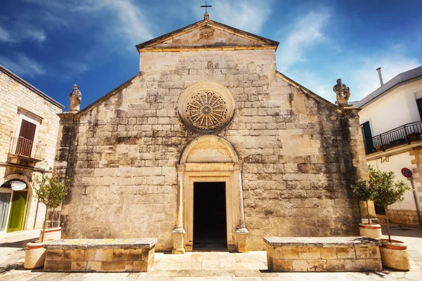 Iglesia Virgen Greca Locorotondo Puglia Italia — Foto de Stock