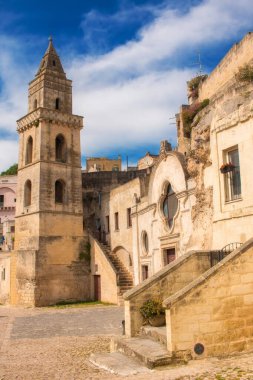 Chiesa rupestre di San Pietro Barisano (San Pietro Barisano Kilisesi) Matera, İtalya