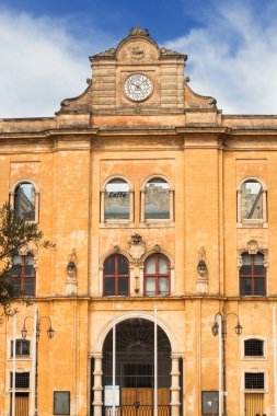 Matera 'nın tarihi merkezindeki Prefettura di Matera / Yerel İdare Ofisi