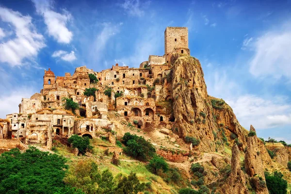 Abandoned Village Craco Basilicata Region Italy — Stock Photo, Image