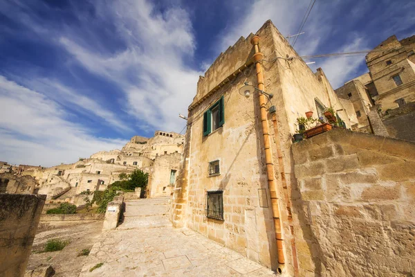 Old Town Matera Unesco World Heritage Site Basilicata Italy — Stock Photo, Image