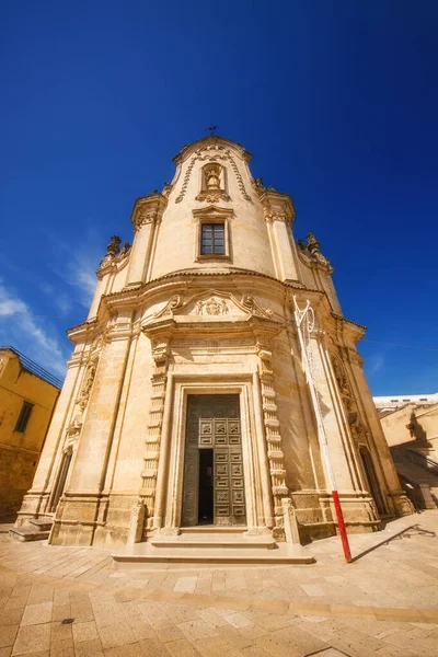 Chiesa Del Purgatorio Church Purgatory Matera Basilicata Region Italy — Stock Photo, Image