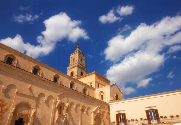 Matera Óvárosa Unesco Világörökség Része Basilicata Olaszország — Stock Fotó