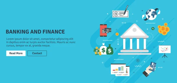 Banking Finance Economy Investment Payment Online Payment Credit Card Check — Stock Vector