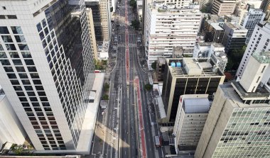 Paulista Caddesi, Sao Paulo Şehri, Brezilya