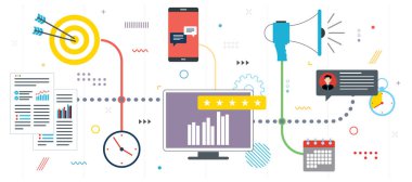 İş pazarlama, analytics ve strateji