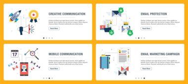 İş iletişimi ve e-posta pazarlama.