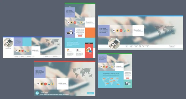 Modello di intestazione della copertina dei social media, post sui social media . — Vettoriale Stock