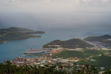 Cruise gemi içinde bağlantı noktası, St Thomas, Virgin Adaları