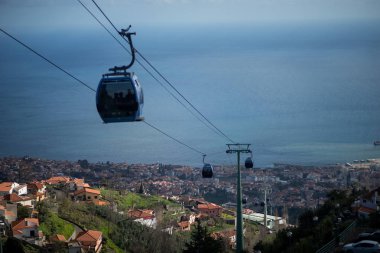 Teleferik monte adlı funchal, madeira Adası Portekiz için.