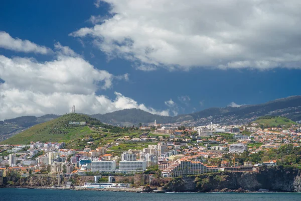 Vista Sobre Funchal Ciudad Madeira — Foto de Stock