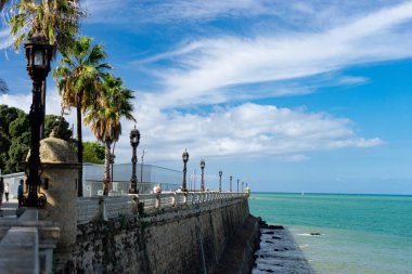 Cadiz şehrinde ki set görünümü , Endülüs, İspanya