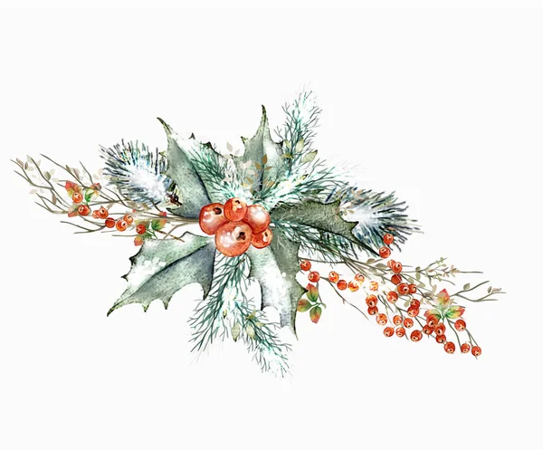 Новорічна Різдвяна Листівка — стоковий вектор