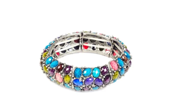 Bracelet with gems — Stock Photo, Image