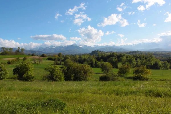 Natural Landscape View Green Countryside — Stock Photo, Image