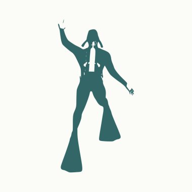 Dalış sporu konsepti