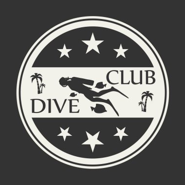 Dalış sporu konsepti