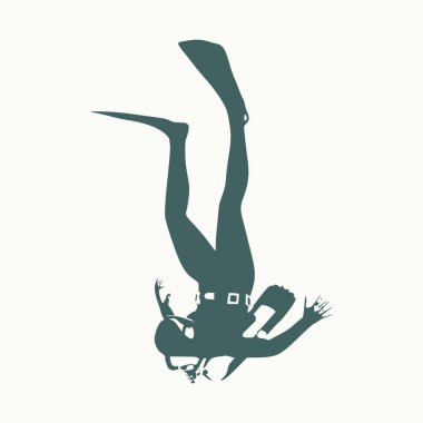 Dalış sporu konsepti