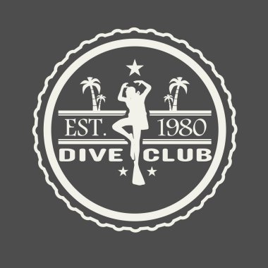 Dalış sporu konsepti