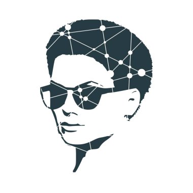 Güneş Gözlüklü Kadın.