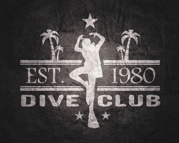 Dalış sporu konsepti