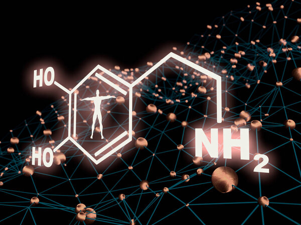Formula hormone dopamine.