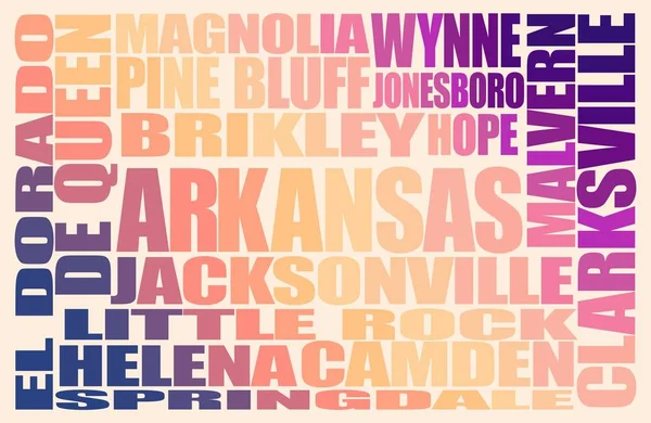 Arkansas şehir listesi