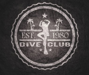 Dalış sporu konsepti