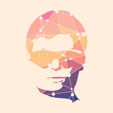 İnsan avatar profili görünümü.