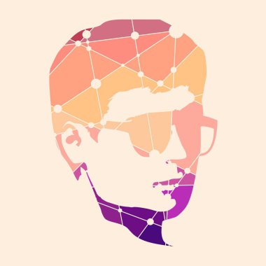 İnsan avatar profili görünümü.