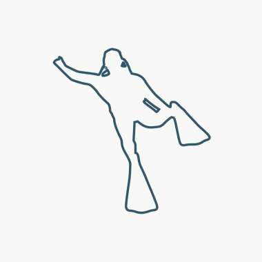 Dalış sporu konsepti