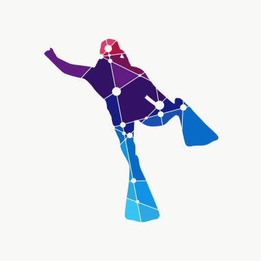 Dalış sporu konsepti