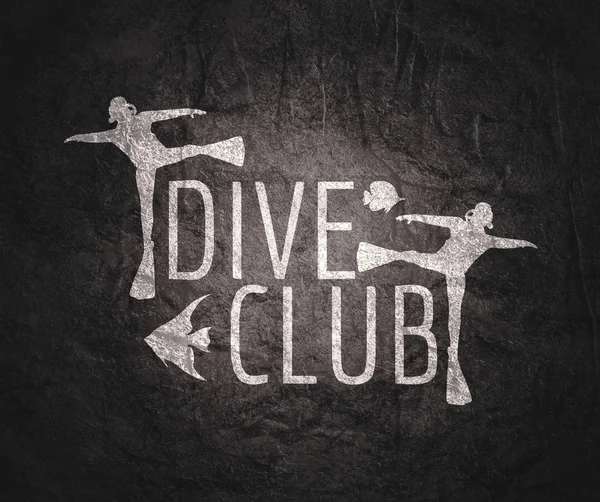 Diving sport concept