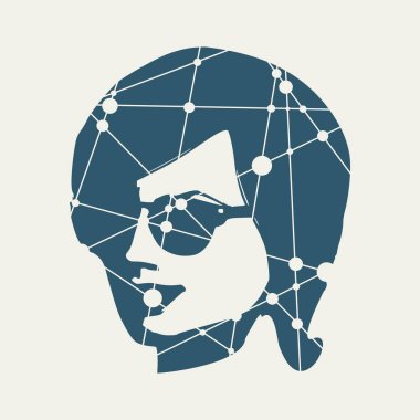 Güneş Gözlüklü Kadın.