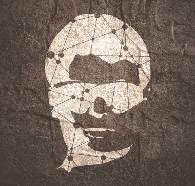 İnsan avatar profili görünümü.