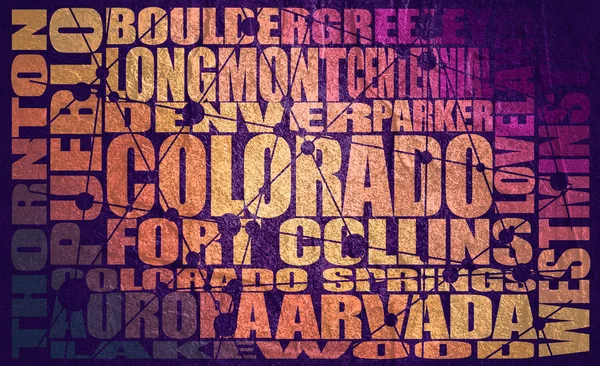 Colorado villes d'État — Photo