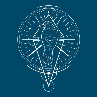 Gizemli okült sembolü.