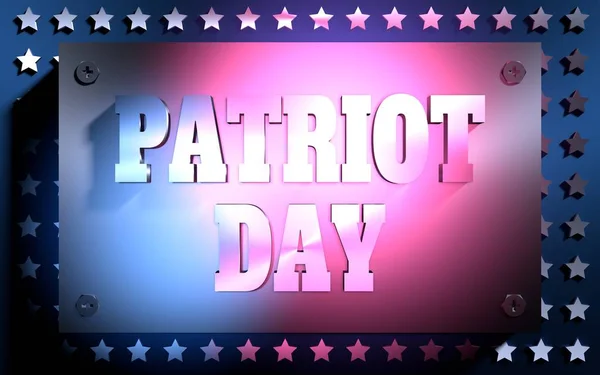 Patriot Day bakgrund — Stockfoto