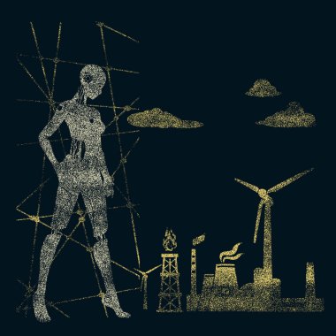 Soyut insansı robot