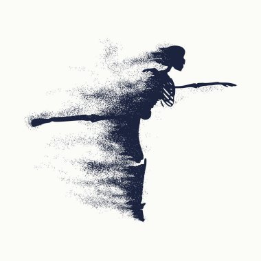 Cadılar Bayramı insan iskeleti