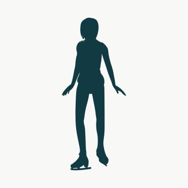 Kış sporları konsept