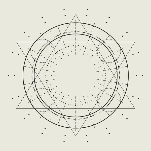 Gizemli okült sembolü.